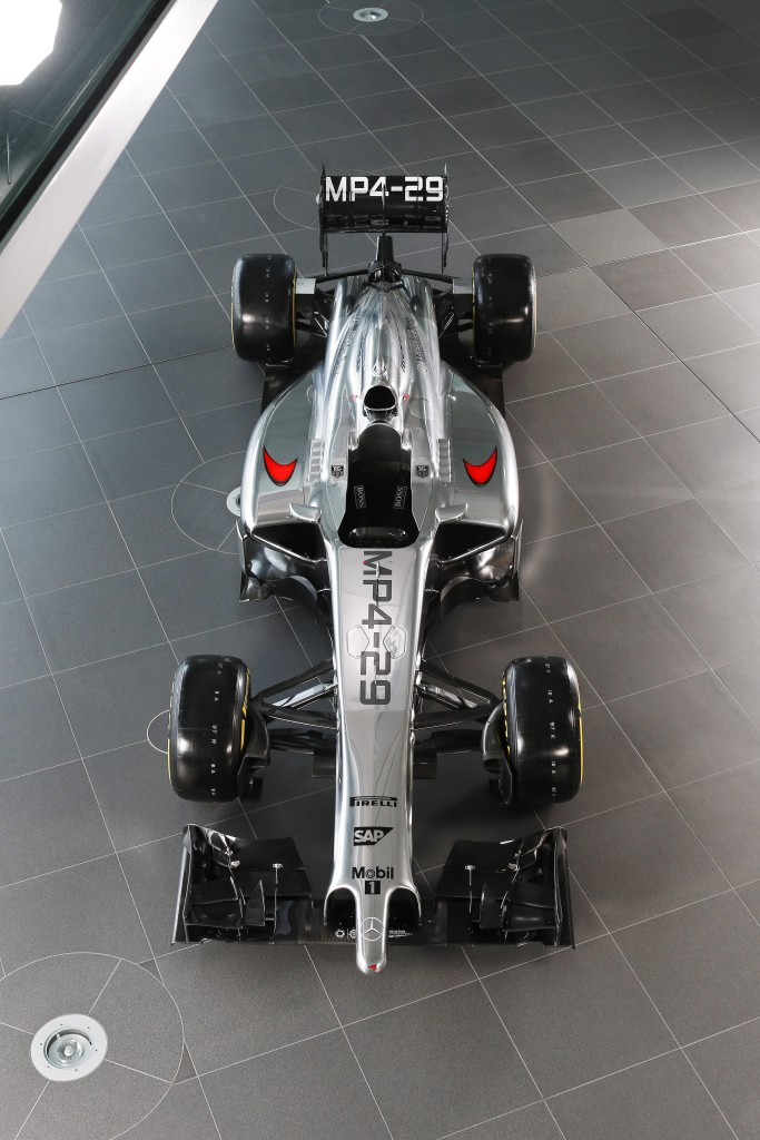 Presentation of new McLaren Mercedes MP4-29 racing car
